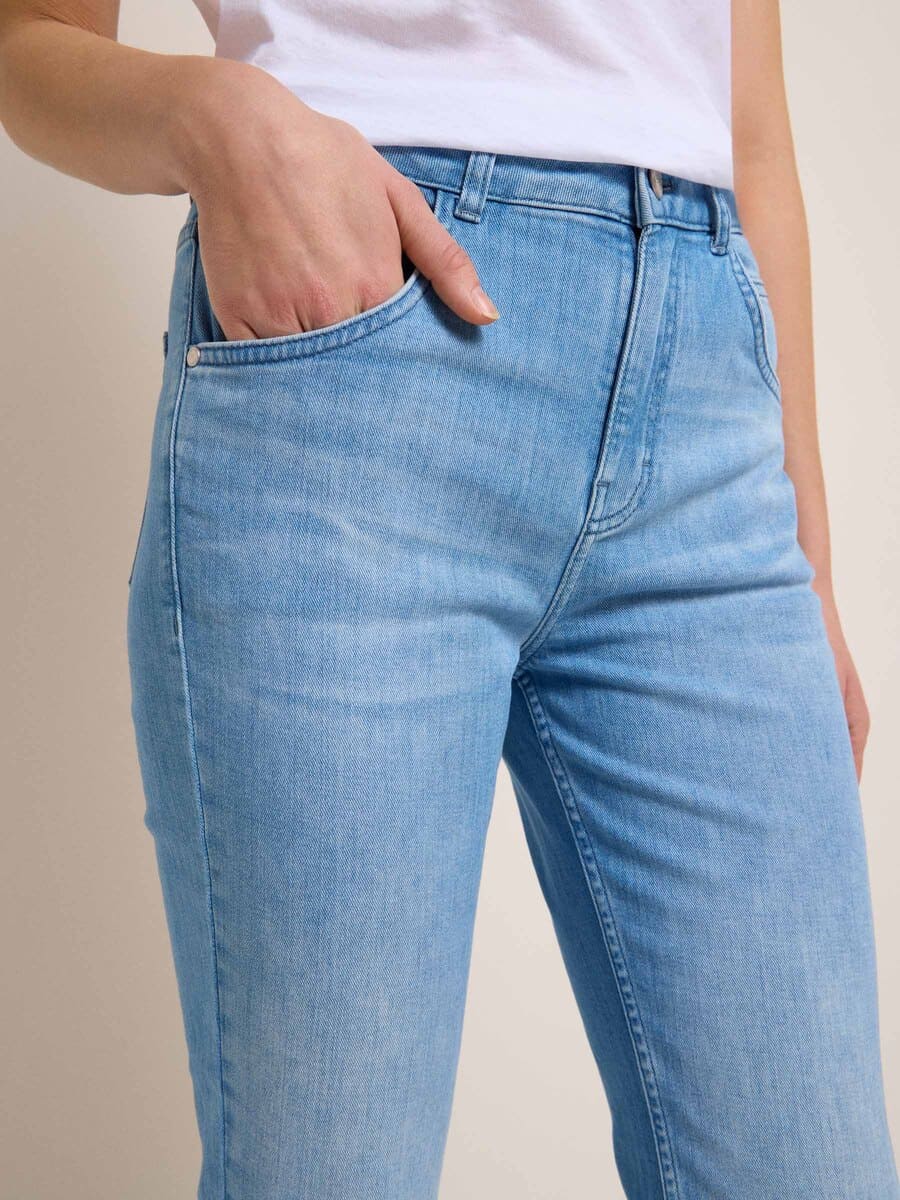 Flared Jeans - light blue denim
