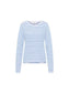 Langarmshirt - white/lapis