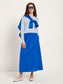 Langarmshirt - white/lapis
