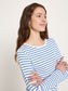 Langarmshirt - white/lapis