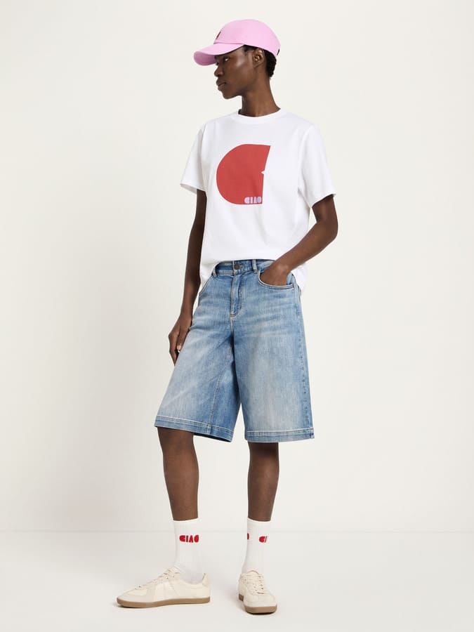 Statementshirt - lava red
