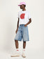 Statementshirt - lava red
