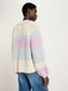 Chunky Strickjacke - multicolor stripe