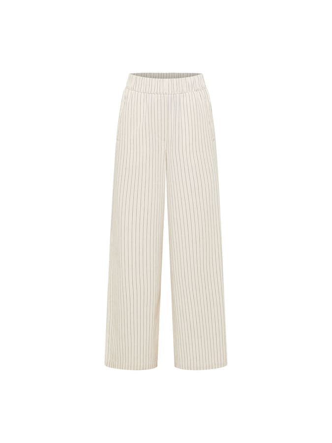Streifenhose- white/black
