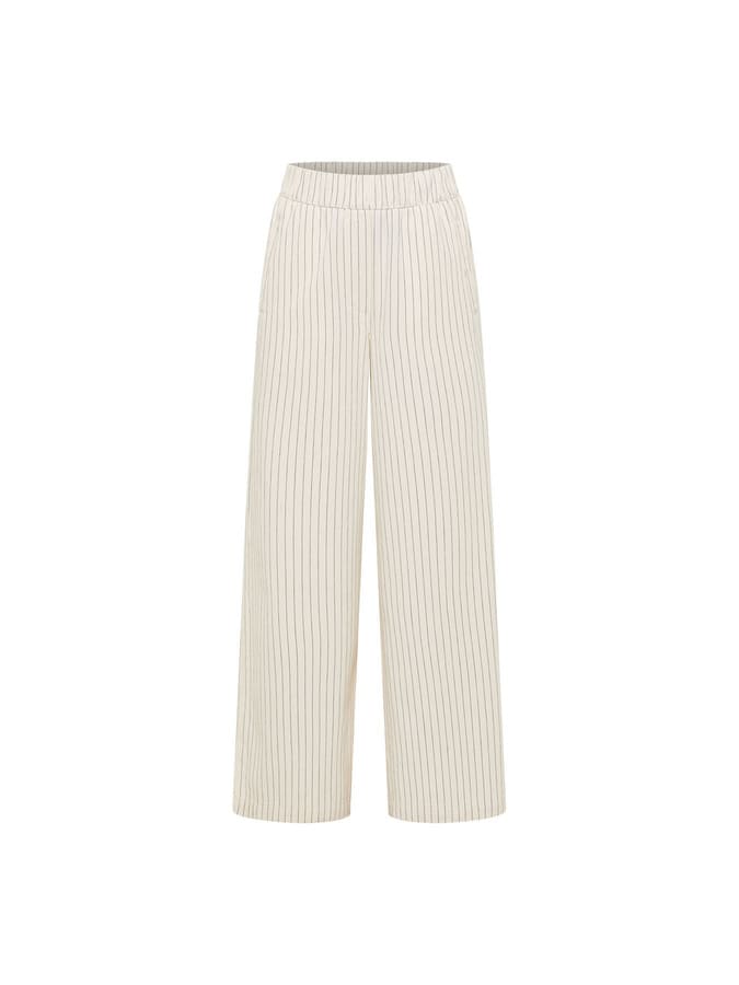Streifenhose- white/black
