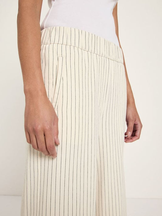 Streifenhose- white/black