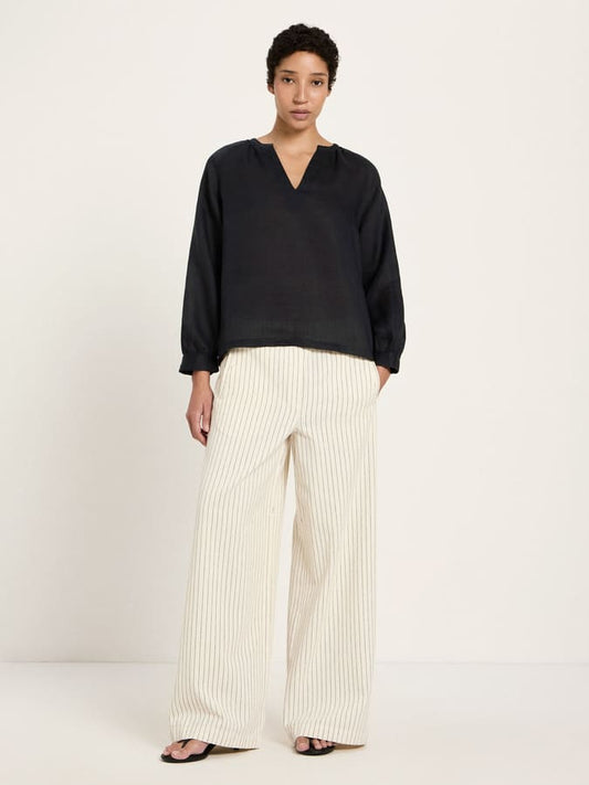 3/4 Arm Bluse - onyx