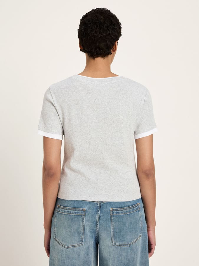 Shirt- doppelt grey