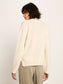 Boxy Strickjacke - off white