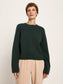 Cropped Pullover- forest melange