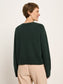 Cropped Pullover- forest melange