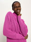Grobstrickpullover- pink