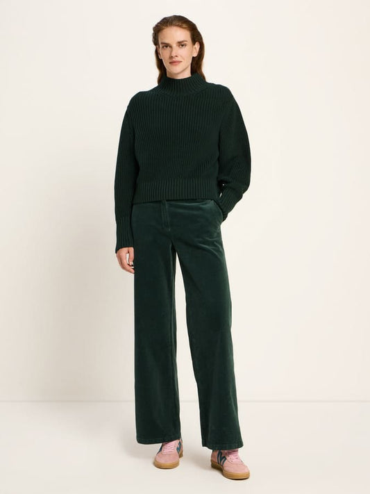 Grobstrickpullover- forest