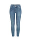 High Waist Jeans - blue denim
