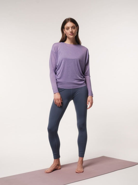 Fledermausshirt-lilac