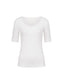 Half-sleeved shirt GOTS - white 