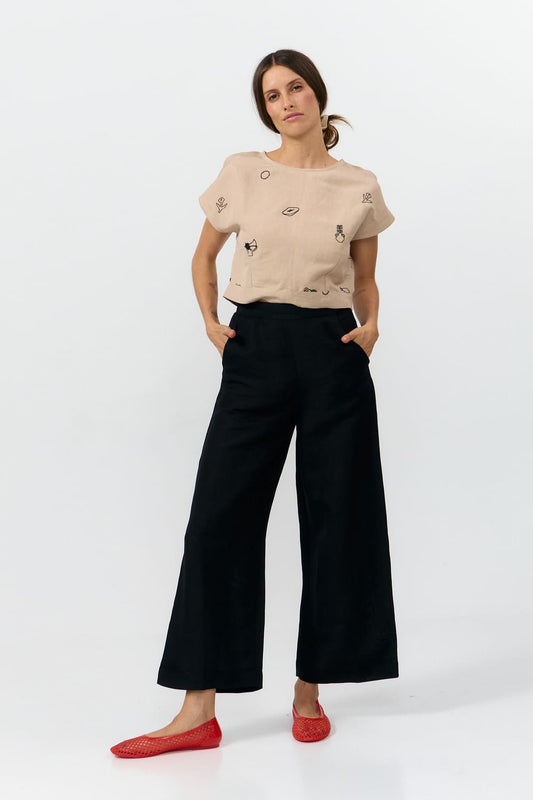 Pants HATTA - black