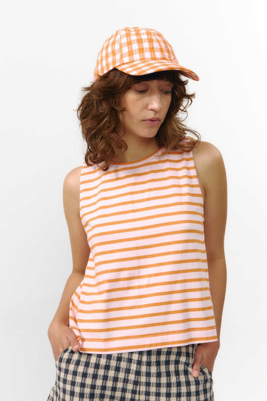 Top SIL - orange stripes