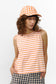 Top SIL - orange stripes
