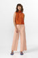 Pants PALAU - orange stripes