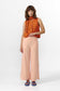 Pants PALAU - orange stripes