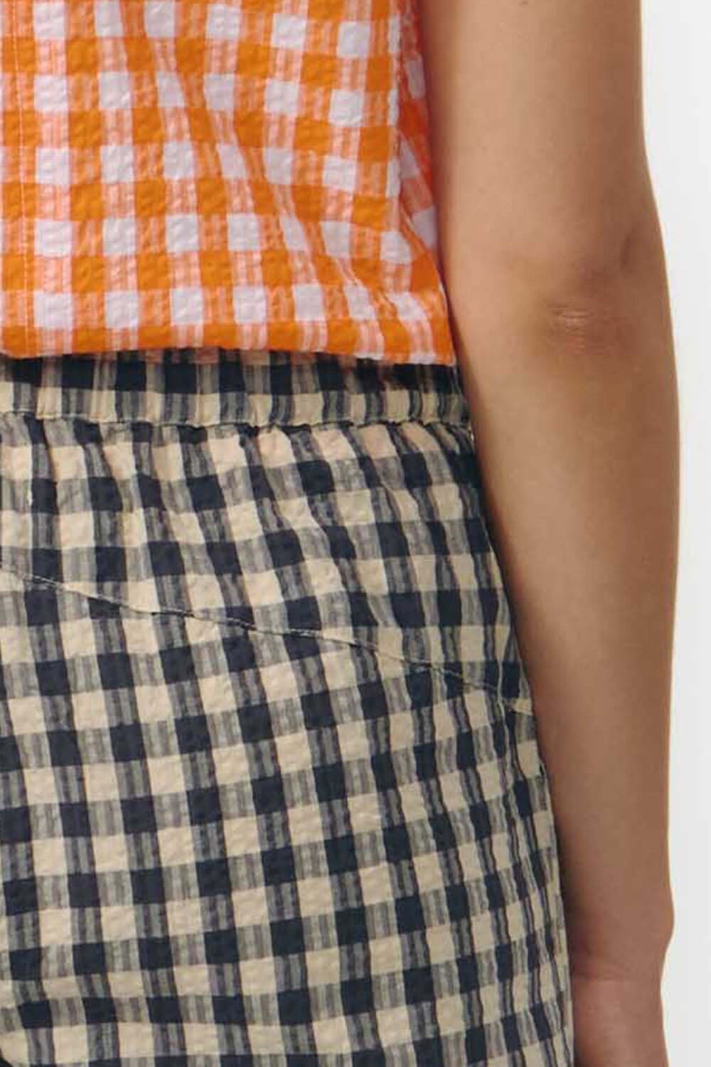 Pants SANTA - grey check