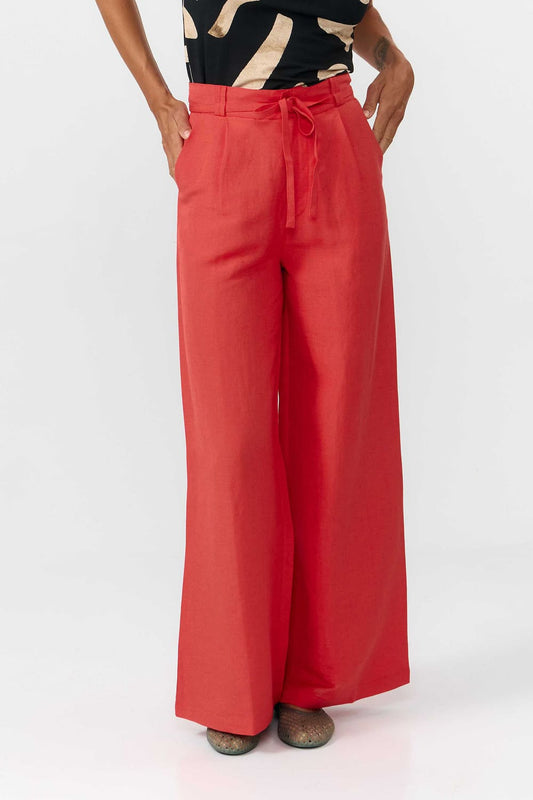 Pants RAMALA - red