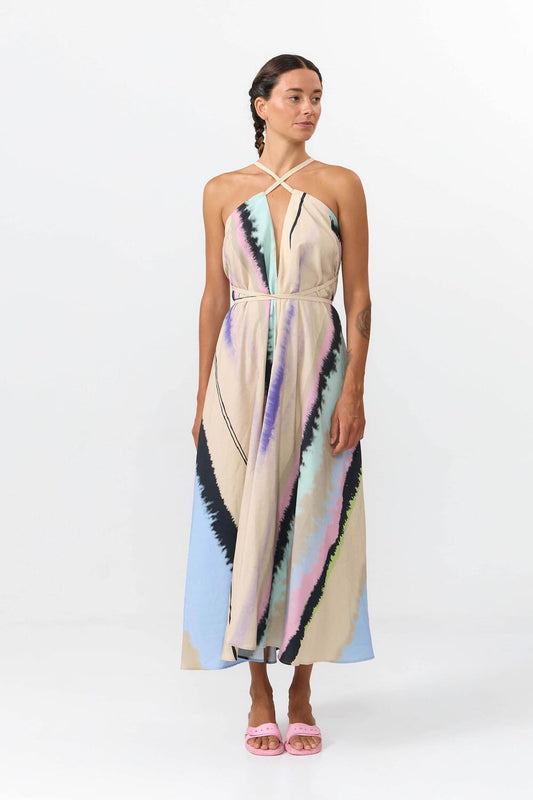 MP DRESS LONG MODAL - PRINT ONES