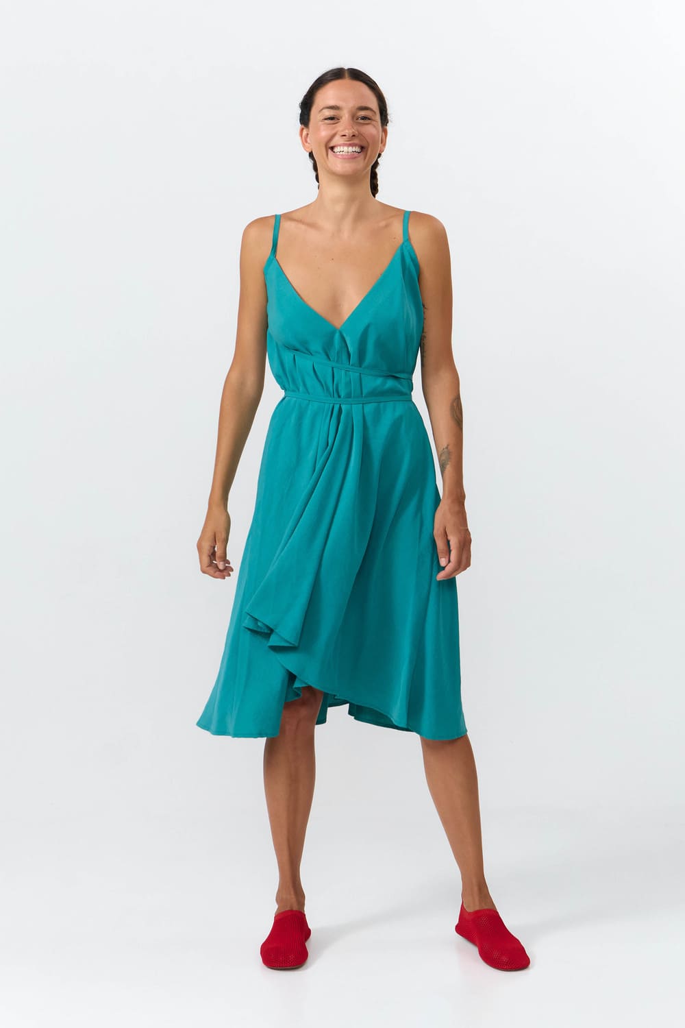 MP DRESS SHORT MODAL - teal