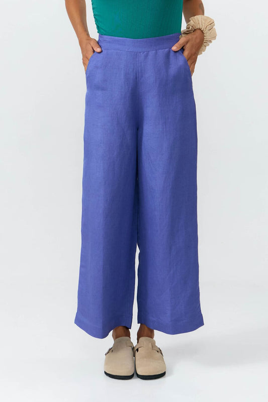 Pants HATTA - mid blue