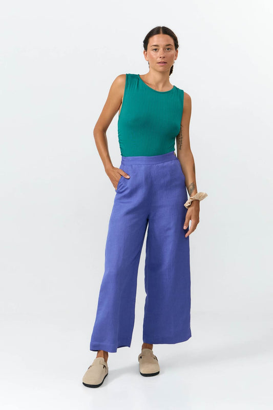 Pants HATTA - mid blue