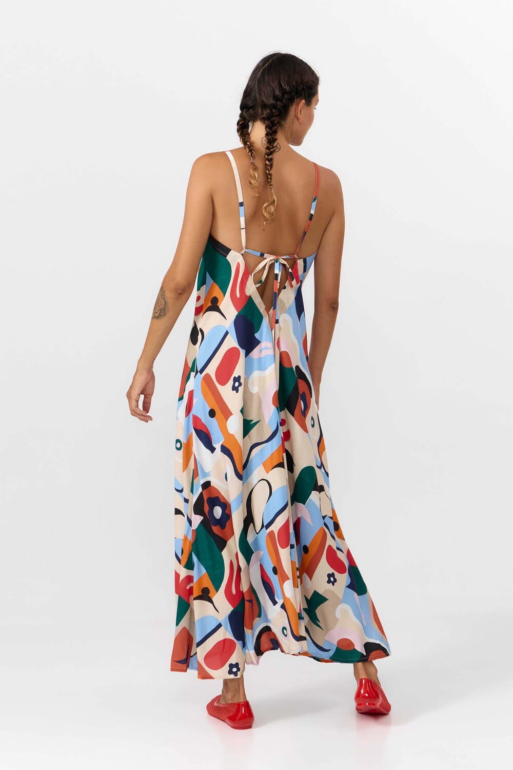 MP DRESS VISCOSE- PRINT CRUISE