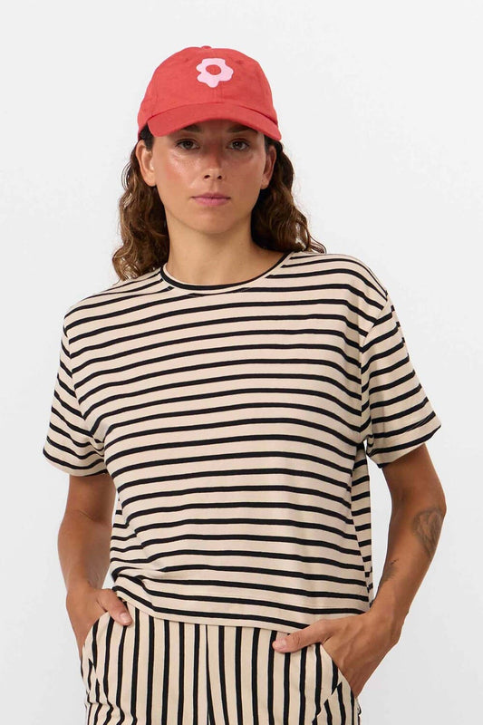 Shirt ISQUIA - black stripes