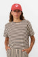 Shirt ISQUIA - black stripes