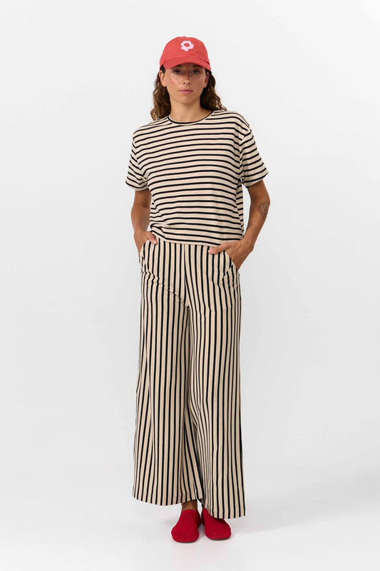 Shirt ISQUIA - black stripes