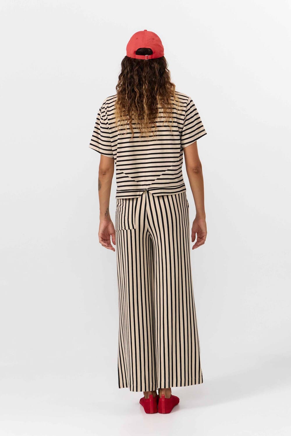 Shirt ISQUIA - black stripes