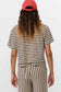Shirt ISQUIA - black stripes