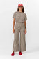 Pants PALAU - black stripes