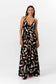MP DRESS LONG VIS/LI - PRINT STONES