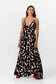 MP DRESS LONG VIS/LI - PRINT STONES