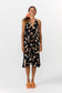 MP DRESS SHORT VIS/LI- PRINT STONES