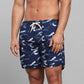 Swim Shorts SANDHAMN -   brushed waves