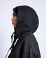 Hoodie Scarf NIRA - black