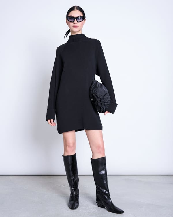 Dress LUNY - black
