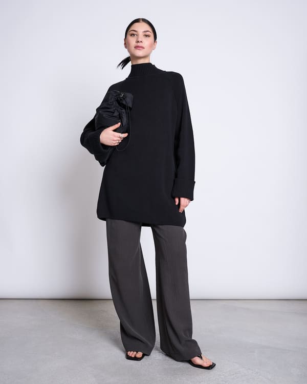 Dress LUNY - black