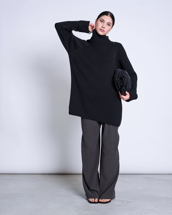 Dress LUNY - black