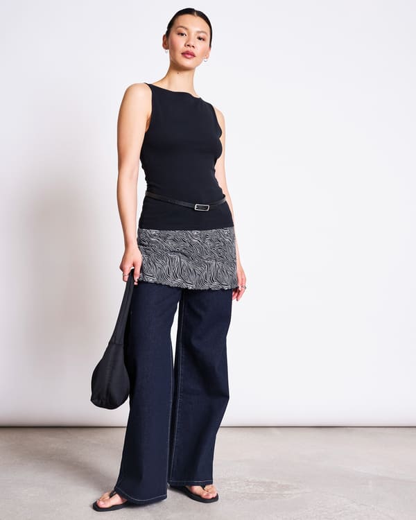 TOP FELIS - black
