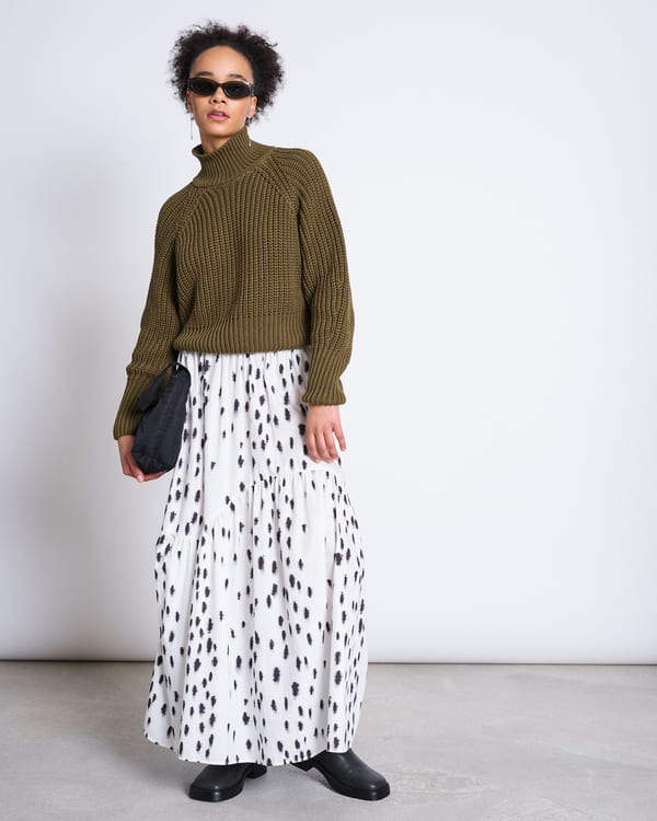 Jumper OLA - woody olive