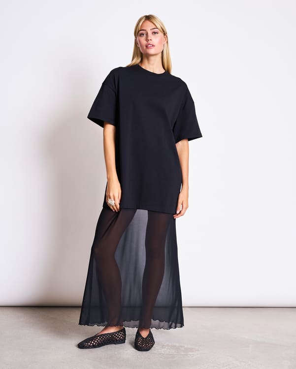 Dress LACERTA - black