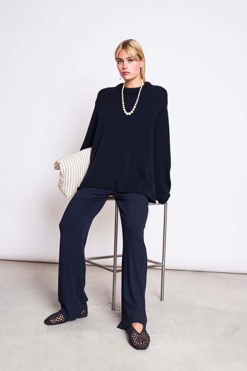 Wide Pants SMILLA - nightfall